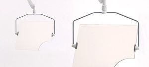écran de radioprotection rayons X / plafonnier / avec fenêtre