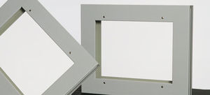 fenêtre d'hôpital / de radioprotection / verre au plomb