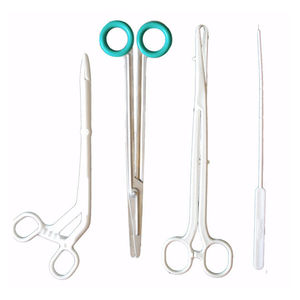 kit d'instruments pour chirurgie gynécologique mini-invasive