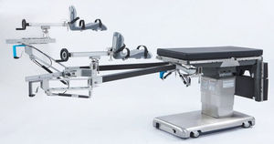 table d'opération orthopédique / électrohydraulique / sur roulettes / radio-transparente