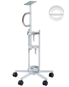 chariot de transport / pour ventilateurs respiratoires / avec support bouteille d'oxygène