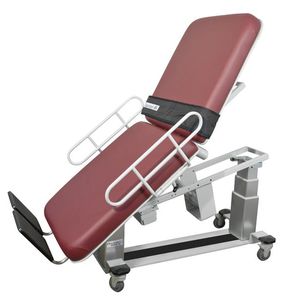 table d'examen cardiologique / pour échographie / électrique / à hauteur variable
