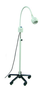 lampe à LED / sur roulettes / avec bras flexible