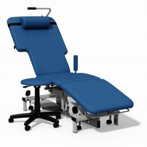 table d'examen pour échocardiographie / électrique / à hauteur variable / sur roulettes