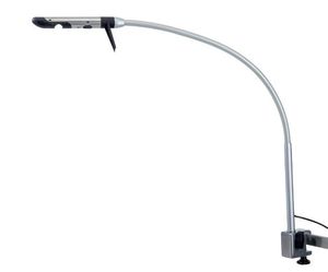 lampe de lecture / à LED / sur rail / avec bras flexible