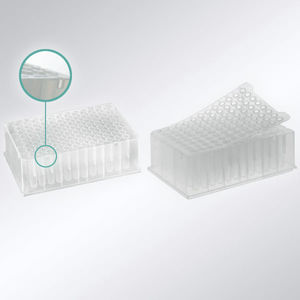 microplaque pour stockage d'échantillons / de fluorescence / 96 puits