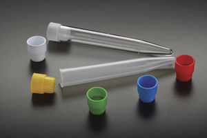 tube à échantillons pour centrifugeuse / conique / en polypropylène / en polystyrène