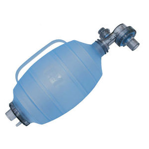 insufflateur manuel adulte / réutilisable / avec valve de surpression / en silicone