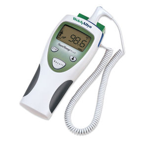 thermomètre médical / multifonction / électronique / à sonde