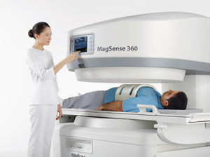 système d'IRM / pour tomographie corps entier / bas champ / ouvert