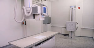 système de radiographie / numérique / pour radiographie polyvalente / avec bucky