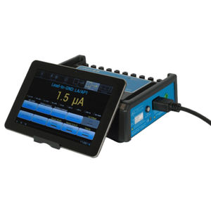 testeur de sécurité électrique / pour dispositifs médicaux / portable / à écran tactile