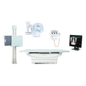 système de radiographie / numérique / pour radiographie polyvalente / avec table
