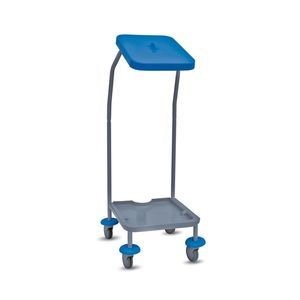 chariot de ménage / à linge sale / avec support sac poubelle / 1 sac