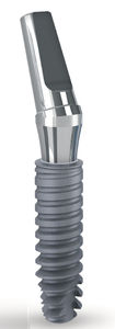 implant dentaire cylindrique conique / en titane / trilobe interne