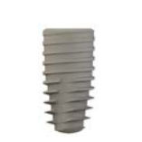 implant dentaire cylindrique / en titane / interne / conique
