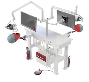 simulateur de formation / pour soins dentaires / station de travail