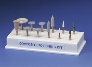 kit d'instruments pour restauration dentaire / pour finition dentaire / pour polissage dentaire