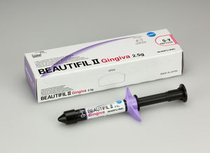 matériau dentaire en composite / pour restauration dentaire / gingival / blanc