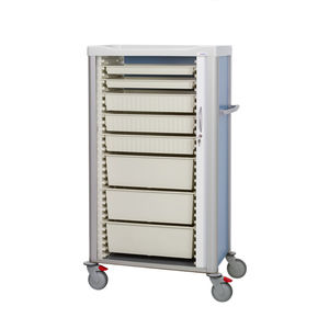 chariot de distribution de médicaments / de transport / multifonction