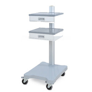 chariot de transport / pour dispositifs médicaux / avec tiroir / 2 tiroirs