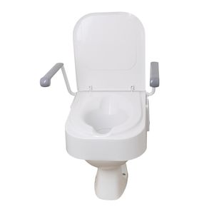 réhausseur de toilettes avec accoudoirs