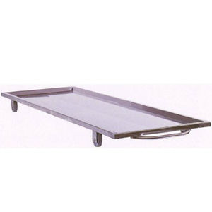 brancards mortuaires / sur roulettes / en acier inoxydable