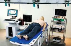 simulateur patient pour soins d'urgence / pour auscultation / pour RCP / corps entier