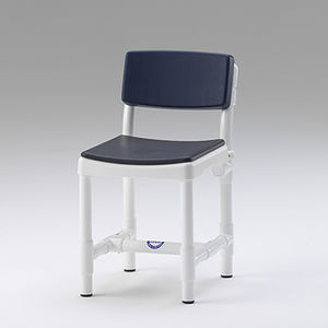 chaise de douche / avec dossier