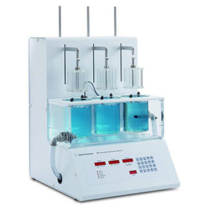 testeur de désintégration / pour l'industrie pharmaceutique / compact / bain-marie