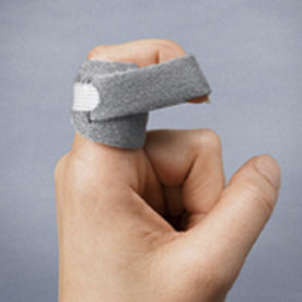 attelle de doigt / flexion des doigts