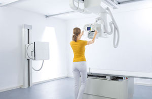 système de radiographie / numérique / pour radiographie polyvalente / avec table