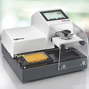 laveur de microplaques automatisé / pour la recherche scientifique / pour biologie moléculaire et cellulaire / pour ELISA