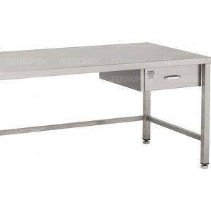 bureau rectangulaire / 1 tiroir / pour open space