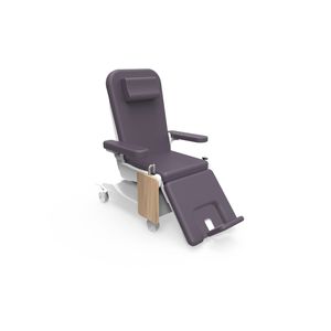 fauteuil de dialyse électrique / 3 sections / sur roulettes / à hauteur variable