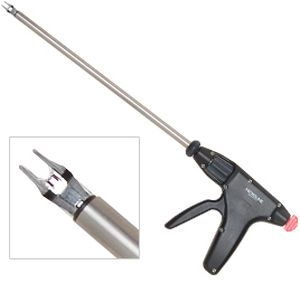 applicateur de clips laparoscopique / réutilisable