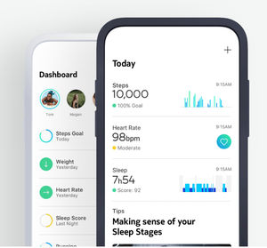 application iOS de télémonitorage de l'état de santé / de gestion / médicale