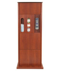 armoire de ravitaillement / pour instruments / d'hôpital / avec étagère