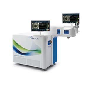 laser pour découpe du capot cornéen / cristallin / au sol / femtoseconde