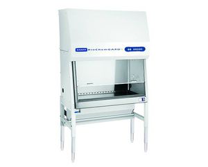 poste de sécurité biologique type B2 / de confinement / sur pied / avec vitre frontale verticale coulissante