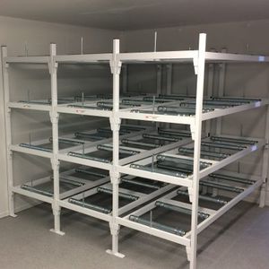 rayonnage modulaire / de stockage mortuaire / à structure ouverte