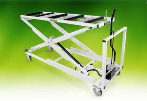 chariot de stockage / de chargement / mortuaire / pour cercueils