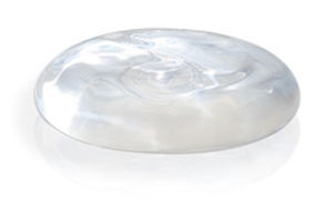 implant esthétique mammaire / rond / silicone