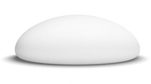 implant esthétique mammaire / rond / silicone