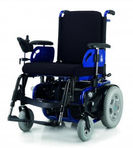 fauteuil roulant électrique / d'exterieur / d'intérieur / avec repose-jambe