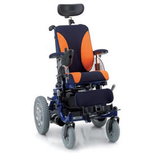 fauteuil roulant électrique / d'intérieur / avec repose-jambe / inclinable