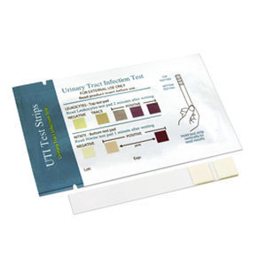 bandelette de test pour analyse d'urine / d'infection des voies urinaires / de glucosurie / de cétonurie