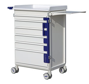 chariot de soins / avec tiroir / modulaire