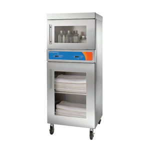 armoire pour couvertures / pour fluide / d'hôpital / avec étagère