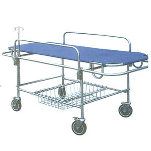 chariot brancard de transport / manuel / en inox